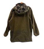 バブアー Barbour 90's 90年代 3ワラント BEDALE ビデイル ワックス コットン ジャケット オイルドジャケット フード パイルライナー フルセット VINTAGE ヴィンテージ A100 C43 ジャケット カーキ 101MT-5402
