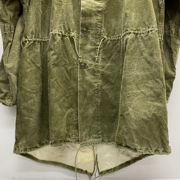 【曜日割引対象外】 ヴィンテージ vintage 60's US.ARMY ガスプロテクティブコート ジャケット グリーン Mサイズ 201MT-4889 VB