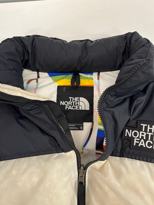 ノースフェイス THE NORTH FACE 1996 RETRO NUPTSE PRIDE JACKET レトロ ヌプシ ダウンジャケット ホワイト/ブラック NF0A7QKW XL ジャケット ホワイト LLサイズ 101MT-5096