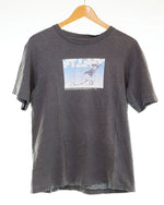 ステューシー STUSSY 2000年代 00's 2001 OLD STUSSY USA製 カンフー ガール Tシャツ グレー Mサイズ 103MT-2858