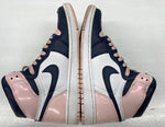 ナイキ NIKE Women's Air Jordan 1 High OG SE Atmosphere ウィメンズ エアジョーダン1 ハイ アトモスフィア PINK 紺 NAVY ネイビー DD9335-641 レディース靴 スニーカー ピンク 25cm 104S-726