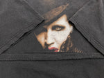 バンド band 00‘s MARILYN MANSON マリリンマンソン THE GOLDEN AGE OF GROTESQUE TENNESSEE RIVER 黒 Tシャツ プリント ブラック Lサイズ 104MT-682