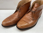 パラブーツ Paraboot CHUKKA BOOTS チャッカ ブーツ プレーントゥ レースアップ 革靴 シューズ 茶 メンズ靴 ブーツ チャッカ ブラウン 7 1/2K 104S-754