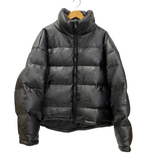 アフューグッドキッズ A FEW GOOD KIDS Logo Puffer Jacket フェイクレザー ダウンジャケット  ジャケット ブラック Mサイズ 201MT-2777