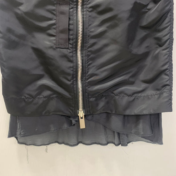サカイ sacai ジップデザインナイロンスカート 17-02956 スカート ブラック 201LB-99