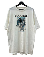 バンド band 90s 00s COCOBAT TEE ココバット Tシャツ United Sportsタグ I Versus I ヘビメタ バンT 半袖 白 Tシャツ ロゴ ホワイト XLサイズ 104MT-2347
