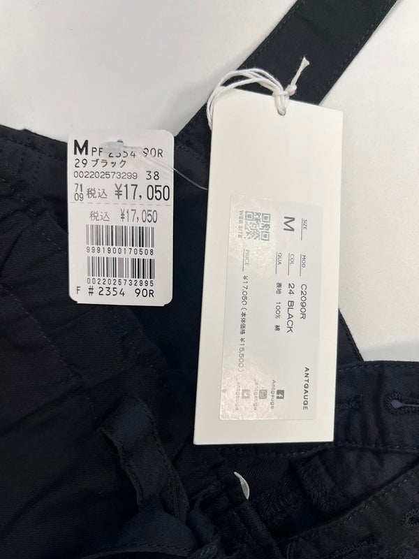 アントゲージ Antgauge サロペット 黒 C2090R つなぎ・オーバーオール ブラック Mサイズ 101LB-26