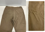 ヴィンテージ vintage ~50’s 50年代 EURO ユーロワーク ピケパンツ 太畝 ワークパンツ DOT SNAPPER WALDES ZIPPER サイドアジャスター付き スラックス ベージュ - 101MB-680