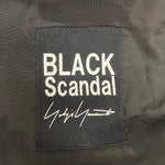 ブラックスキャンダルヨウジヤマモト BLACK Scandal Yohji Yamamoto 詰襟ジャケット HN-J17-013 ジャケット ブラック 3サイズ 201MT-4143
