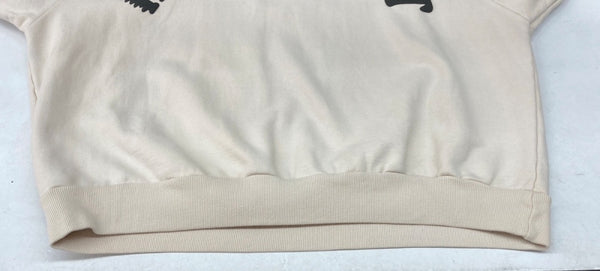 KANYE WEST カニエ ウェスト HOLY SPIRIT CREWNECK ホーリー スピリット クルーネック スウェット トレーナー  スウェット ロゴ ベージュ Mサイズ 104MT-1592