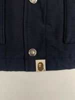 ア ベイシング エイプ A BATHING APE マウンテンパーカー ナイロンジャケット ライナー付き 黒 1860-141-005 ジャケット ブラック Mサイズ 101MT-4359