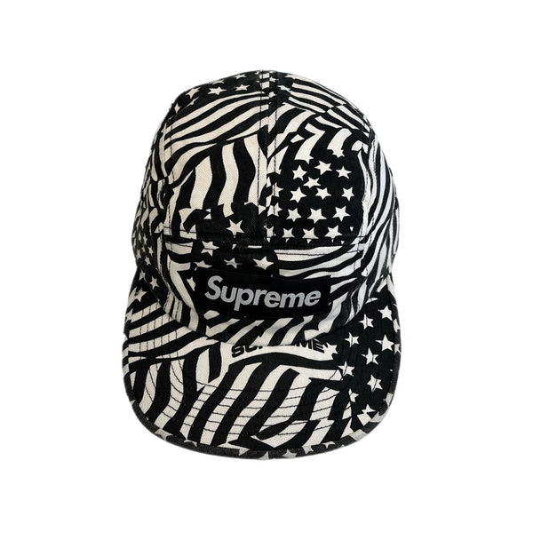 シュプリーム SUPREME 20SS Washed Chino Twill Camp Cap 白 黒 ジェットキャップ 帽子 メンズ帽子 キャップ ブラック 101hat-181