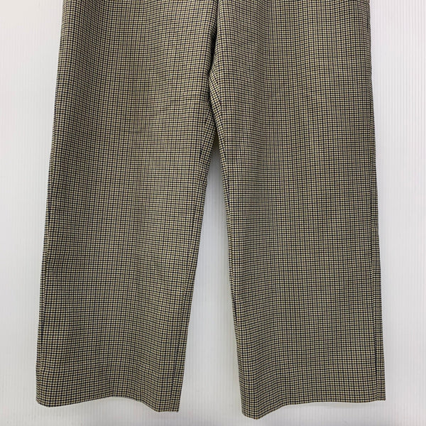 ヨーク YOKE チェックパンツ YK19SS0033P スラックス ベージュ XSサイズ 201MB-1198