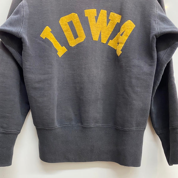 【曜日割引対象外】 ヴィンテージ vintage 60's チャンピオン Champion 大文字ランタグ 前期 フロッキープリント Sサイズ スウェット ブラック 201MT-3580 VB