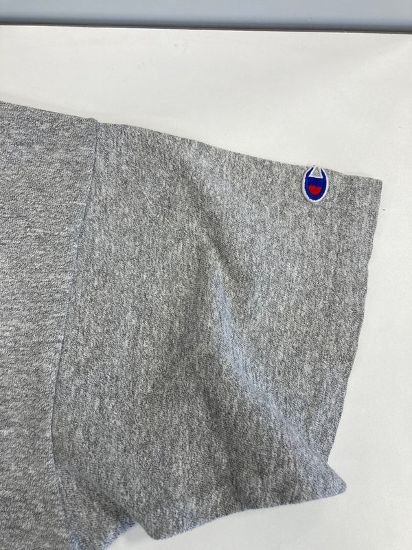 チャンピオン Champion 90s 90's 霜降りグレー 8812 アーチ 2段 プリントTシャツ MADE IN USA アメリカ製 vintage ヴィンテージ US古着 Tシャツ グレー Lサイズ 101MT-3726