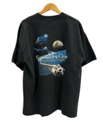 US US古着 EAA AirVenture Oshkosh エアベンチャー 2005 スペースシップワン 飛行機 エアショー 黒 XL Tシャツ ブラック LLサイズ 101MT-4843
