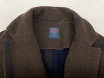 ギャレゴデスポート GALLEGO DESPORTES 19年モデル オーバー ウール OVER WOOL COAT 毛 CHECK BROWN 茶色 19-020-410-0045-3-0 コート チェック ブラウン Sサイズ 104LT-34