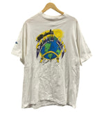 US US古着 90's 90年代 Hanes Intel インテル EARTH DAY アースデイ 企業モノ プロモーション アドバタイジング  MADE IN USA アメリカ製 VINTAGE ヴィンテージ XL Tシャツ ホワイト LLサイズ 101MT-4940