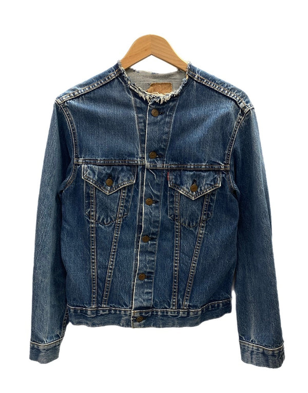 リーバイス Levi's ノーカラー デニムジャケット Gジャン ビッグE ジャケット ブルー 101MT-3156