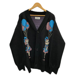キディル KIDILL 21AW Heaven Girl Knit Cardigan KL531 カーディガン ブラック FREEサイズ 201MT-3297