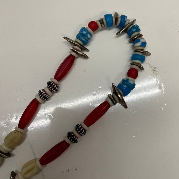 【曜日割引対象外】 【中古】マウントヒル Mt.hill Bohemian Short Necklace メンズジュエリー・アクセサリー インディアンジュエリー ネックレス・ペンダント マルチカラー 201goods-667 VB