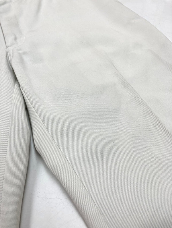 トーガ TOGA ARCHIVES × Dickies ディッキーズ 21AW Flare Pants フレア パンツ ジップフライ ワーク ウエスタン ブーツカット メタル スタッズ 白 ロゴ TC12-FF510 ボトムスその他 ホワイト サイズ 44 104MB-166