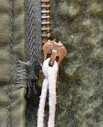 ミリタリー Military 70s 80s USNAVY A-2 DECK JACKET 70's 80's アメリカ海軍 デッキジャケット ステンシル ジャケット カーキ Sサイズ 103MT-3354