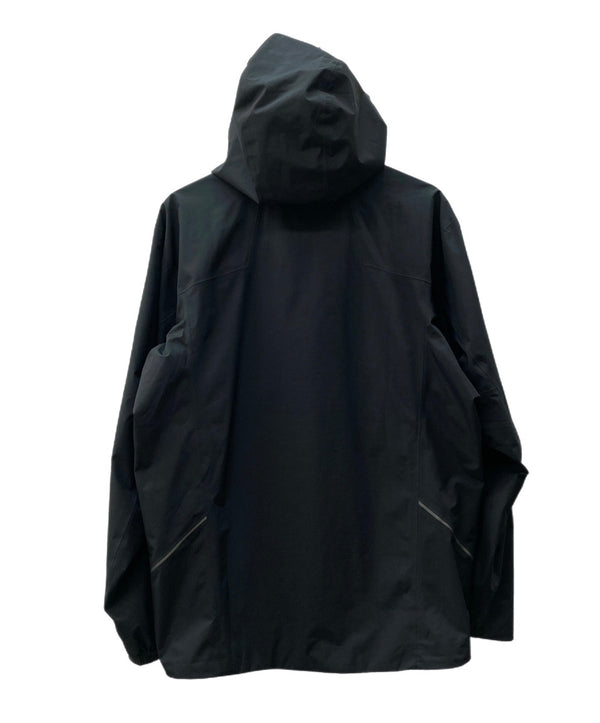 アークテリクス ARC’TERYX Solano Hoody ソラノ フーディ GORE-TEX ゴアテックス マウンテンパーカー ワンポイント 黒 ジャケット ロゴ ブラック Mサイズ 104MT-1546