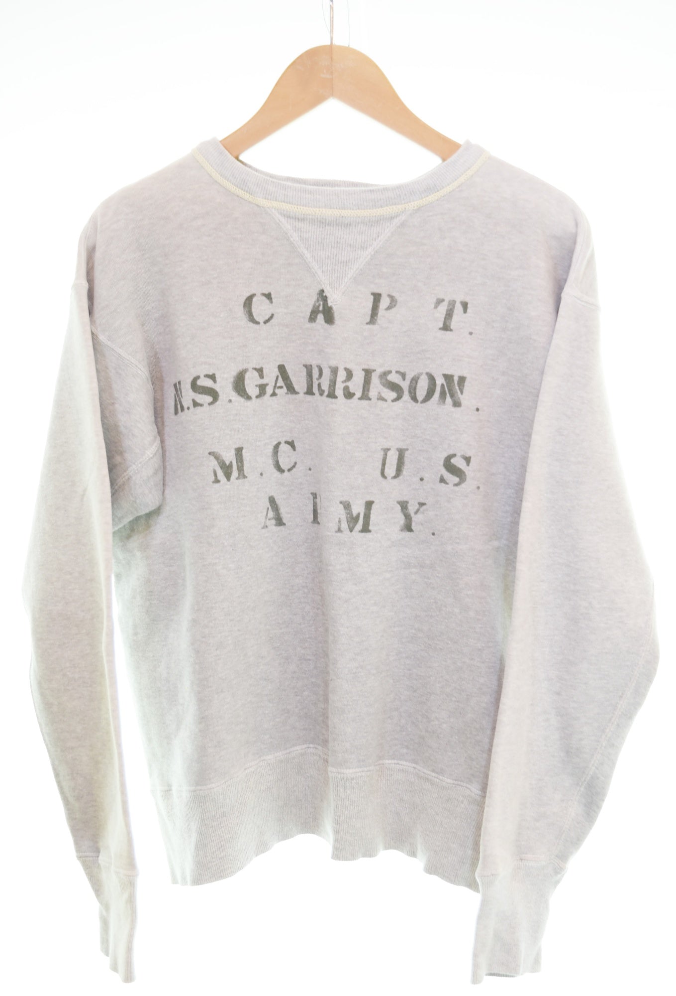 ウエアハウス WAREHOUSE 両V ステンシル スウェット トレーナー 40