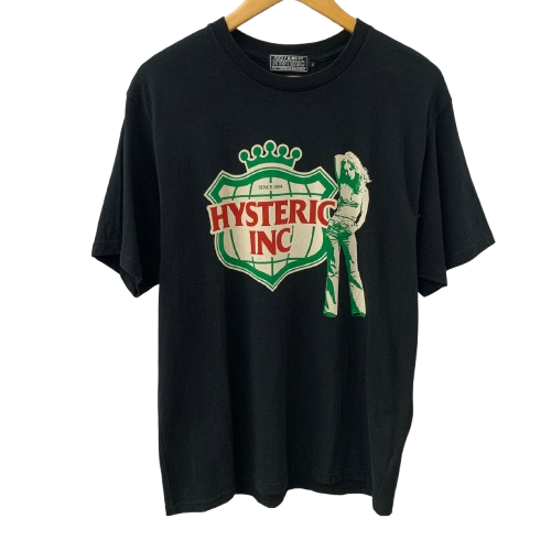 ヒステリックグラマー HYSTERIC GLAMOUR 25SS ALE Tシャツ 02251CT30 Tシャツ ブラック Lサイズ 201LT-448