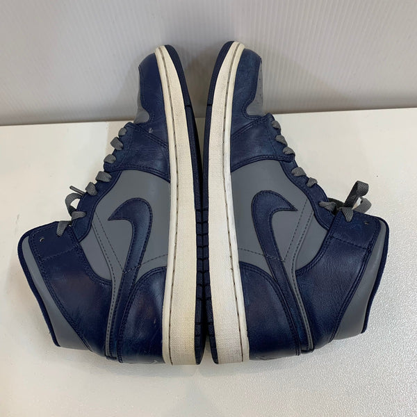 ナイキ NIKE AIR JORDAN 1 MID 554724-006 メンズ靴 スニーカー ブルー 27.5cmサイズ 201-shoes1081