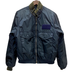 【曜日割引対象外】 ミリタリー MILITARY 90's SPIEWAK G-8 Flight Jacket WEP USA製 ゴンズ ジャケット ネイビー 38サイズ 201MT-4855 VB