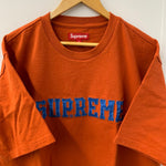 シュプリーム SUPREME Twill Applique Tシャツ オレンジ XLサイズ 201MT-4821