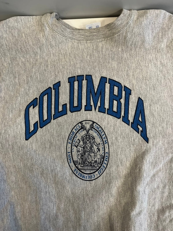 チャンピオン Champion 90s～ ヴィンテージ vintage 刺繍タグ リバースウィーブ REVERSE WEAVE US古着 カレッジプリント XL スウェット グレー LLサイズ 101MT-4946