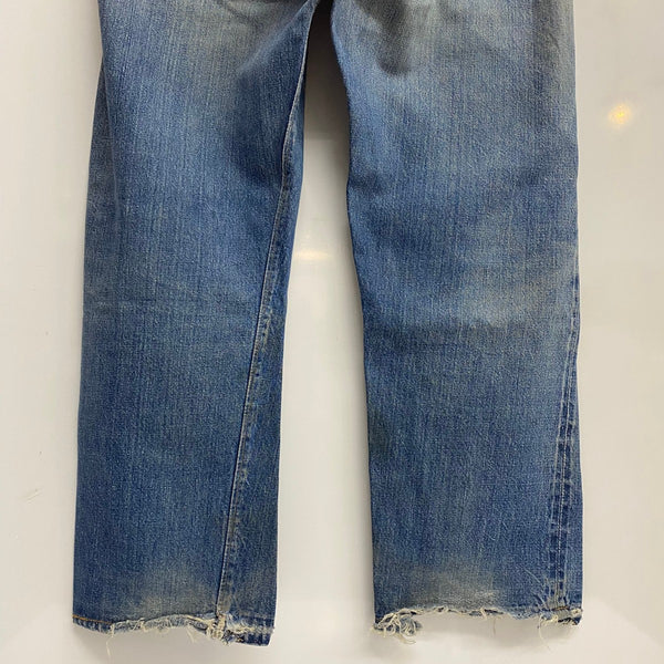【曜日割引対象外】 リーバイス Levi's 60's 70's 501 BIG E 足長R ボタン裏16 W37 デニム ブルー 201MB-1102 VB