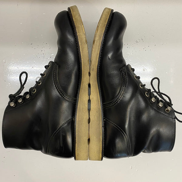 【曜日割引対象外】 レッドウィング RED WING USA製 6INCH CLASSIC ROUND 8165 メンズ靴 ブーツ ワーク ブラック 27cmサイズ 201-shoes1471 VB