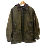 バブアー Barbour 90's 90年代 3ワラント BEDALE ビデイル ワックス コットン ジャケット オイルドジャケット フード パイルライナー フルセット VINTAGE ヴィンテージ A100 C43 ジャケット カーキ 101MT-5402