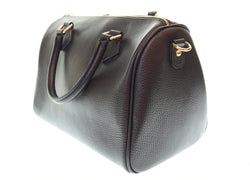 オーレンティ AULENTTI ボストンバッグ2way ショルダーバッグ バッグ レディースバッグ ショルダーバッグ・メッセンジャーバッグ ブラック 103B-168