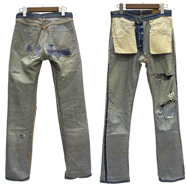 【曜日割引対象外】 リーバイス Levi's 60's 70's 501 BIG E ボタン裏6 W29 デニム ブルー 201MB-1118 VB