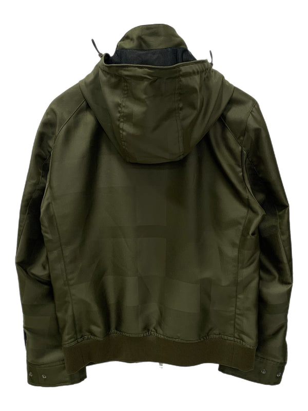 ブラックレーベルクレストブリッジ BLACK LABEL CRESTBRIDGE ジップアップパーカー 51F04-603-76 ジャケット カーキ Mサイズ 201MT-3829