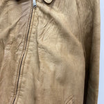 【曜日割引対象外】 バーバリーズ Burberrys 70's 80's Leather Jacket スペイン製 タータンチェック ジャケット ベージュ 201MT-3669 VB