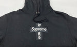 シュプリーム SUPREME 20FW Cross Box Logo Hooded Sweatshirt クロス ボックス ロゴ フーディ スウェット シャツ 黒 パーカ ロゴ ブラック Sサイズ 104MT-1897