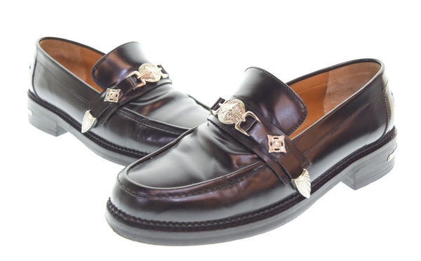 トーガビリリース TOGA VIRILIS METAL LOAFER メタルローファー 0621G メンズ靴 ローファー ブラック 43 103S-1034