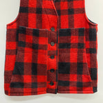 【曜日割引対象外】 フィルソン FILSON マッキーノ ウールベスト USA製 20004P ベスト レッド Sサイズ 201MT-4546 VB