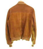ショット SCHOTT 90's スウェード ブルゾン SUEDE BLOUSON MADE IN USA  スエード LEATHER レザー ブラウン 327 40 ジャケット ブラウン 103MT-3448