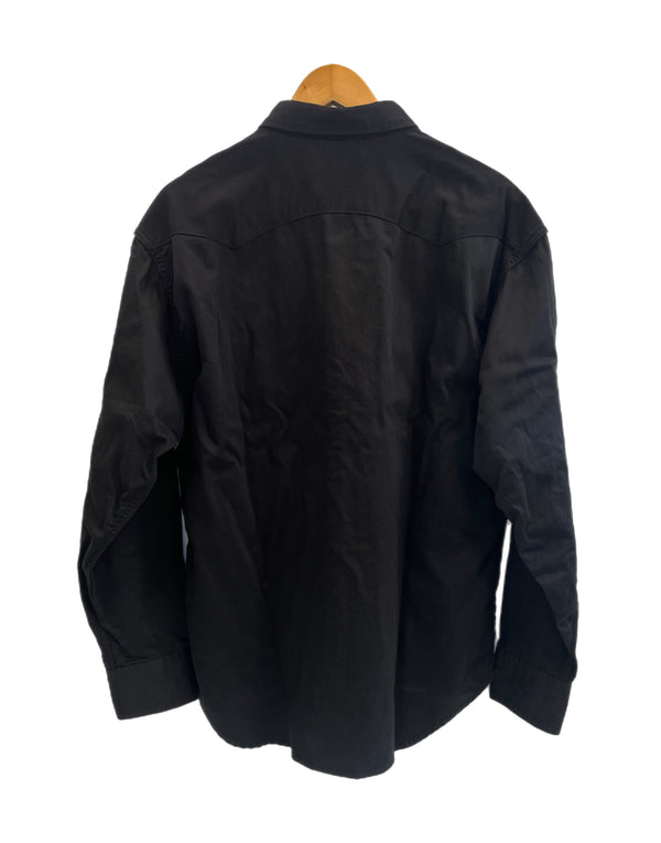 マシス MASSES WESTERN SHIRTS CS ウエスタンシャツ 黒 XL 長袖シャツ ブラック 101MT-5141