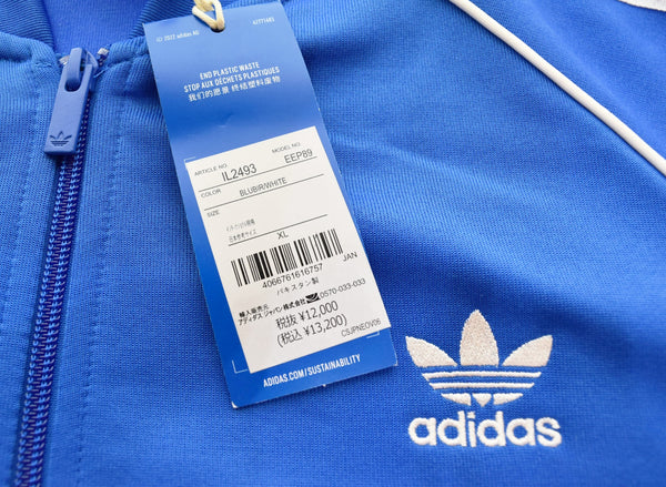 アディダス adidas クラシックス SSTトラックジャケット IL2493 ジャージ ブルー LLサイズ 103MT-3212