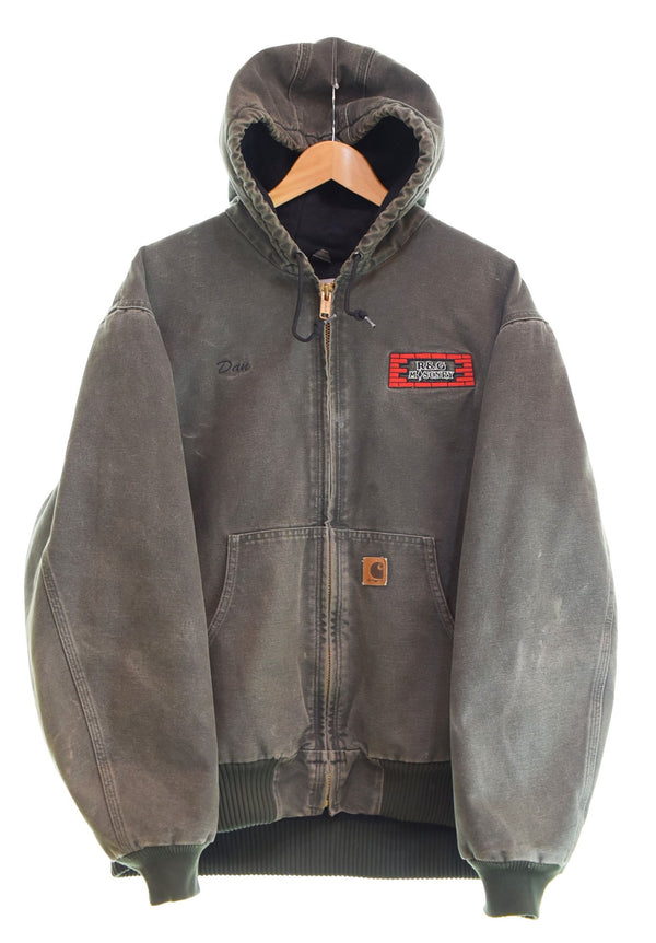 カーハート Carhartt 00s Carhart アクティブジャケット J130 ジャケット グリーン LLサイズ 103MT-2569