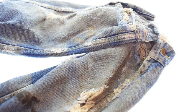 リー Lee 70s70年代 ビンテージSTORM RIDER ストームライダー ブランケットライナー デニムジャケット 44L ジャケット ブルー 103MT-3275