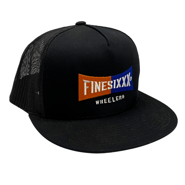 【中古】ファインシックス FINESIXXX STANDARD TRUCKER MESH CAP メッシュキャップ 帽子 メンズ帽子 キャップ ブラック 201goods-750